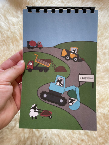 I Dig Ewe - Notebook