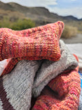 Custom Cranked Knit Socks