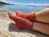 Custom Cranked Knit Socks