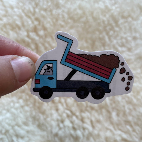 I Dig Ewe - Dump truck Sticker