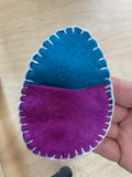 Easter Egg Pouch Template