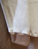 Scoop Neck Short Sleeve Top- Organic Cotton and Wool-