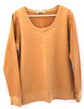 Scoop Neck French Terry Sweatshirt - Women’s Clothing - Size Small