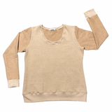 Scoop Neck French Terry Sweatshirt - Women’s Clothing - Size Small
